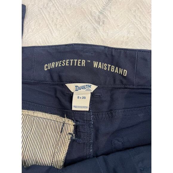 Duluth Women’s DuluthFlex Fire Hose Slim Leg Cargo Pant Navy work wear Utility - Picture 5 of 16